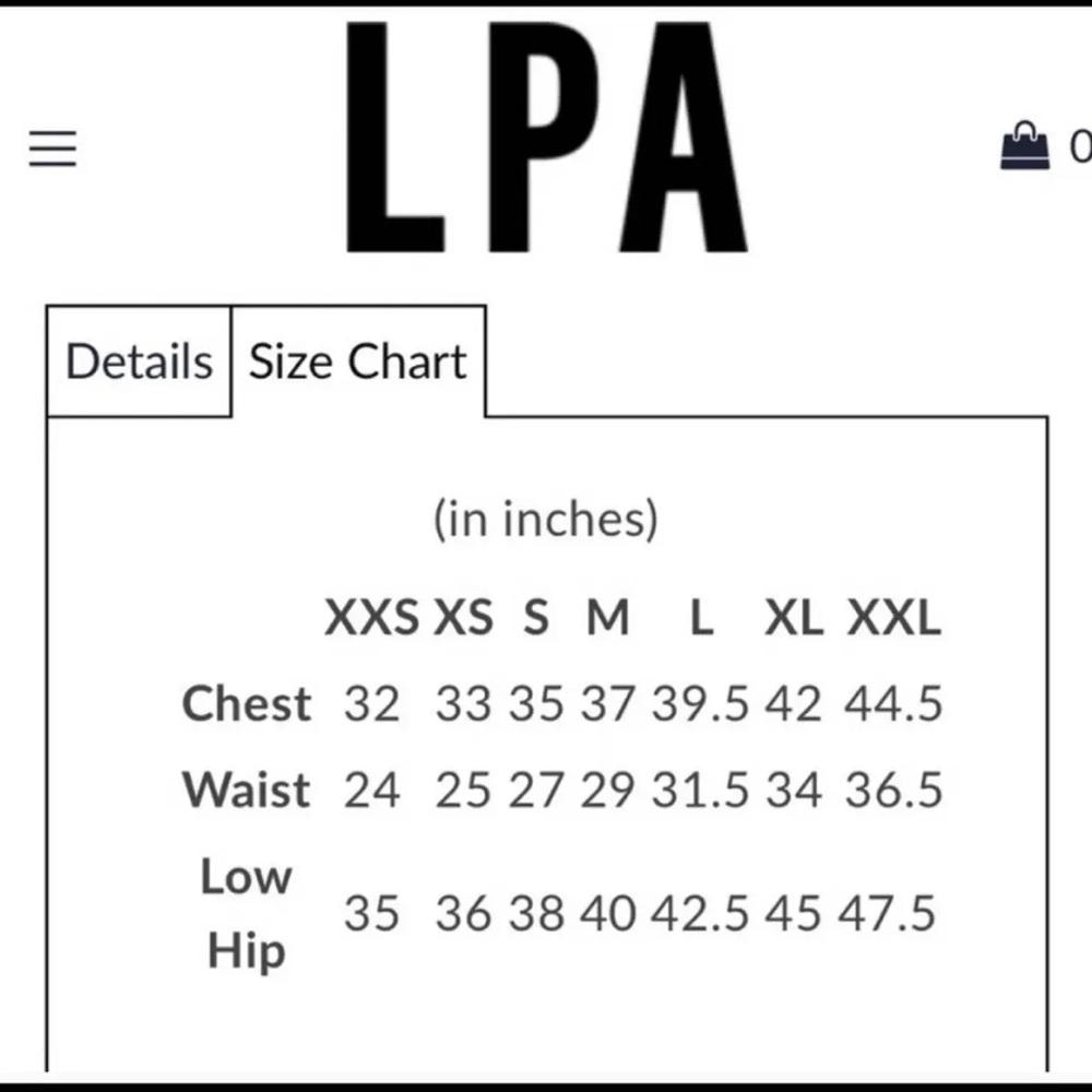 LPA top size Large - Picture 4 of 6